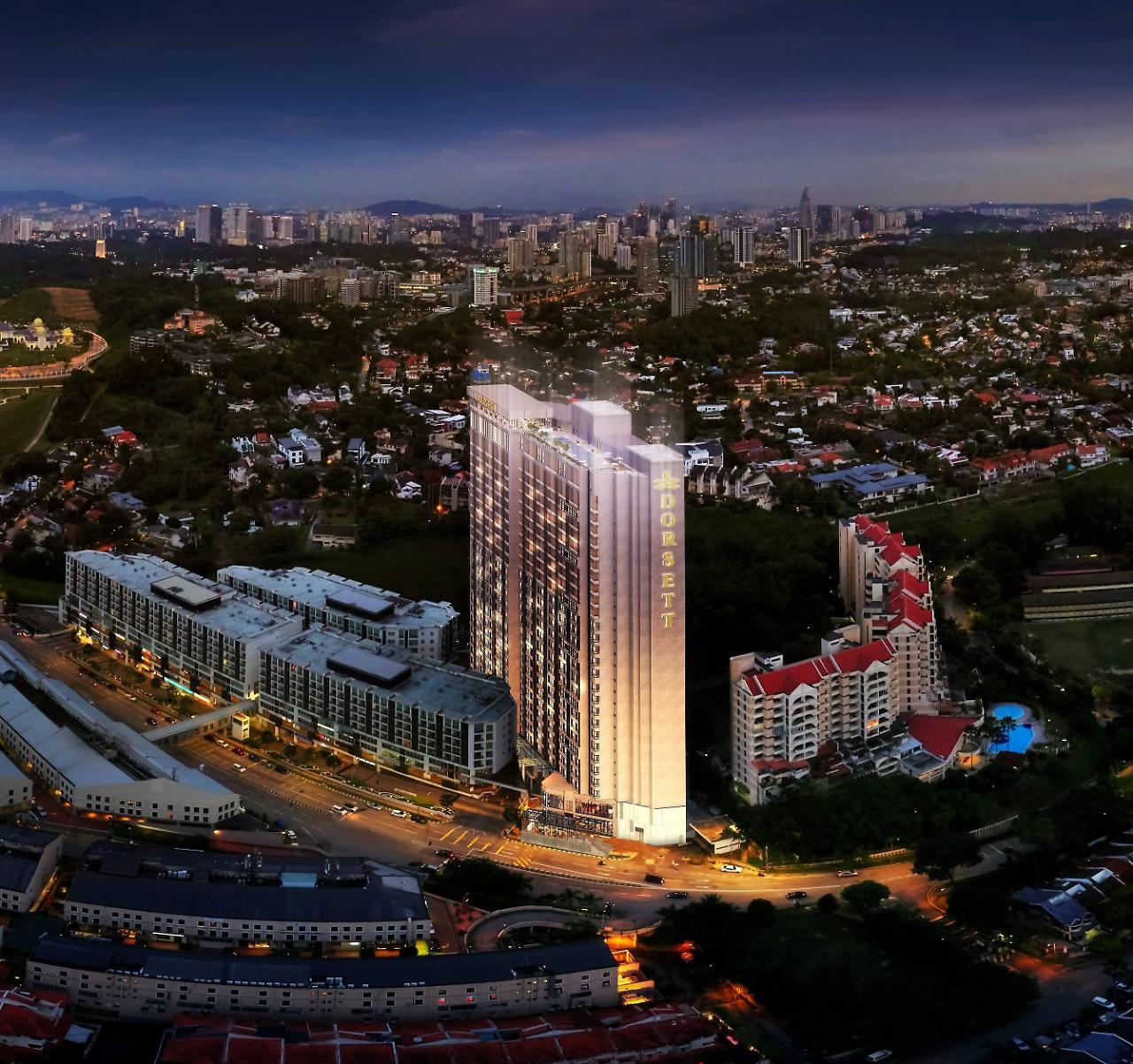 Dorsett Hartamas Kuala Lumpur Hotell Eksteriør bilde The 38-storey residential tower